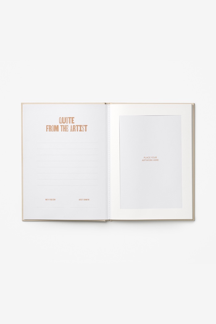 Lifestyle Printworks Album na prace plastyczne Art Gallery PW00869 beżowy