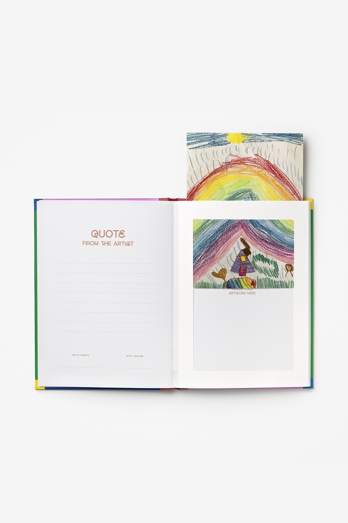 Album na prace plastyczne The Art Keeper Printworks PW00868 multicolor