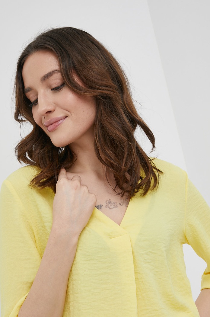 Bluza JDY 15226911.YellowCrea galben
