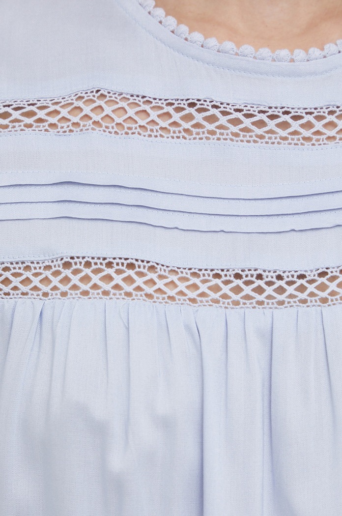 Blúzka Vero Moda 10247943.XenonBlue modrá