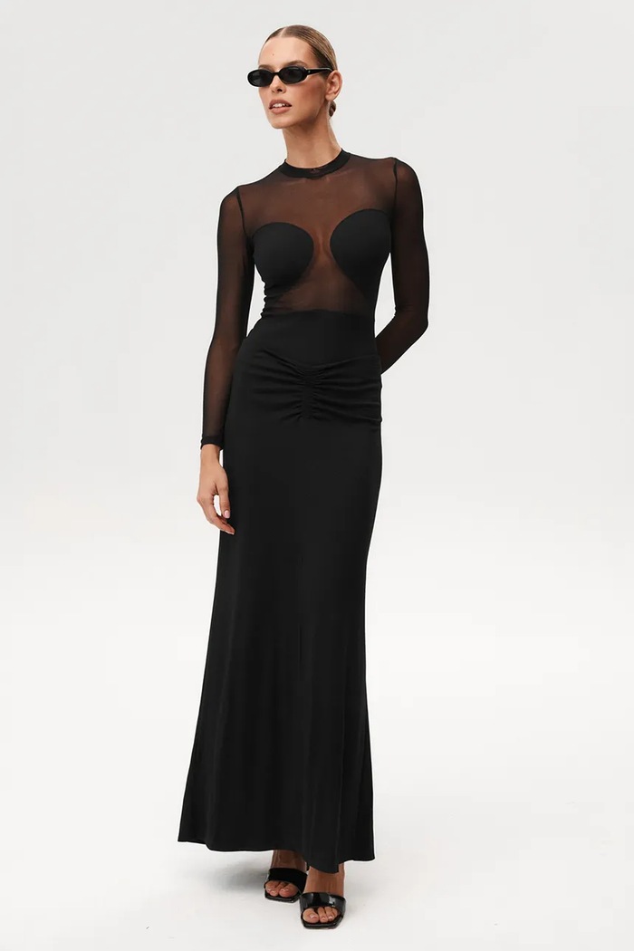 Bodi Undress Code All-Nighter Bodysuit crna 833