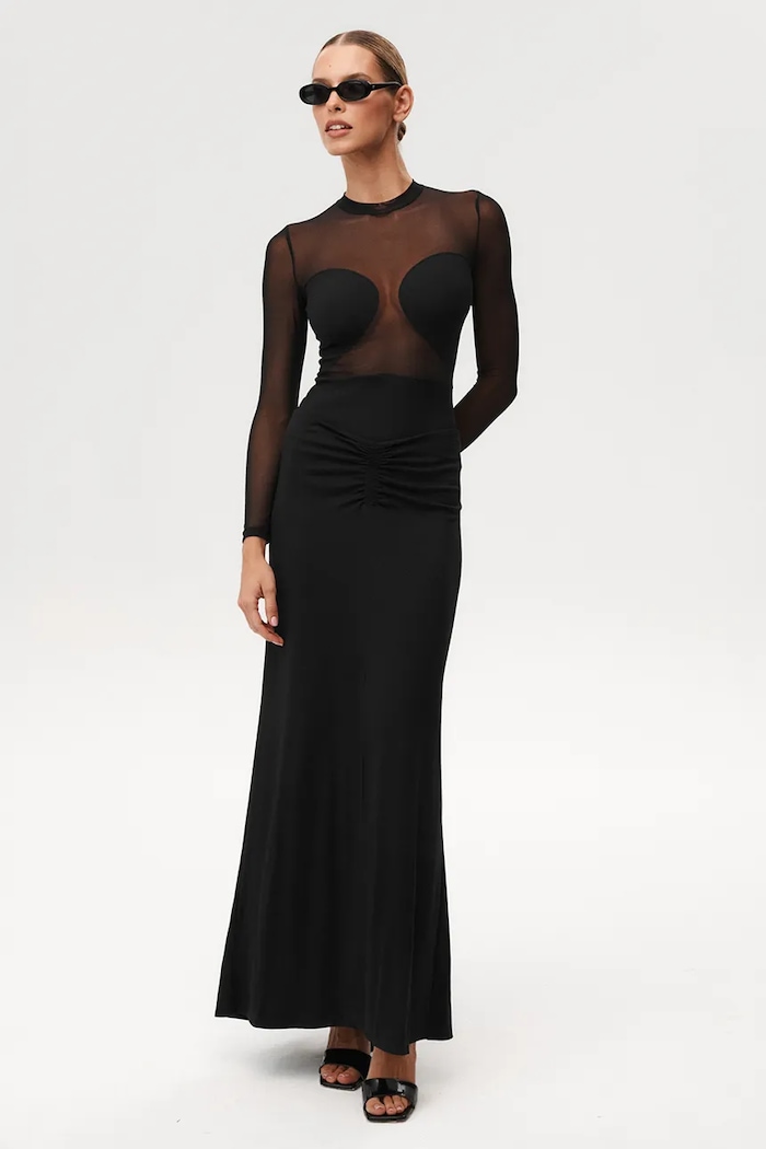 Bodi Undress Code All-Nighter Bodysuit crna 833