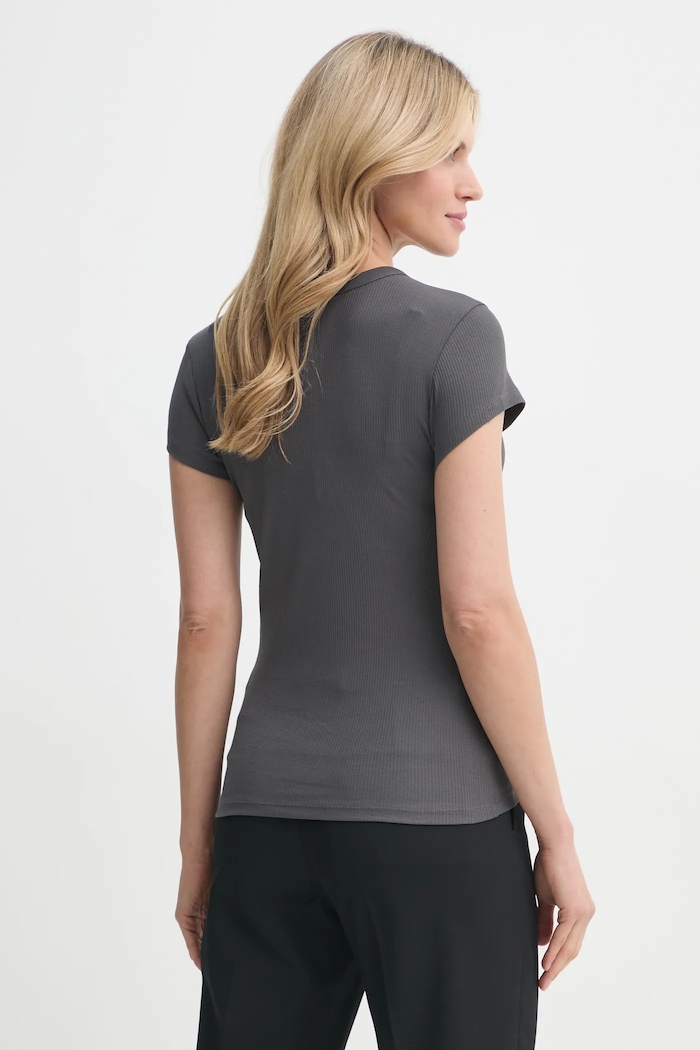 Дрехи Тениска Filippa K 28500.FK сив