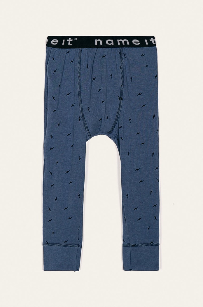 Name it - Spodnie piżamowe dziecięce 80-122 cm niebieski 13172064