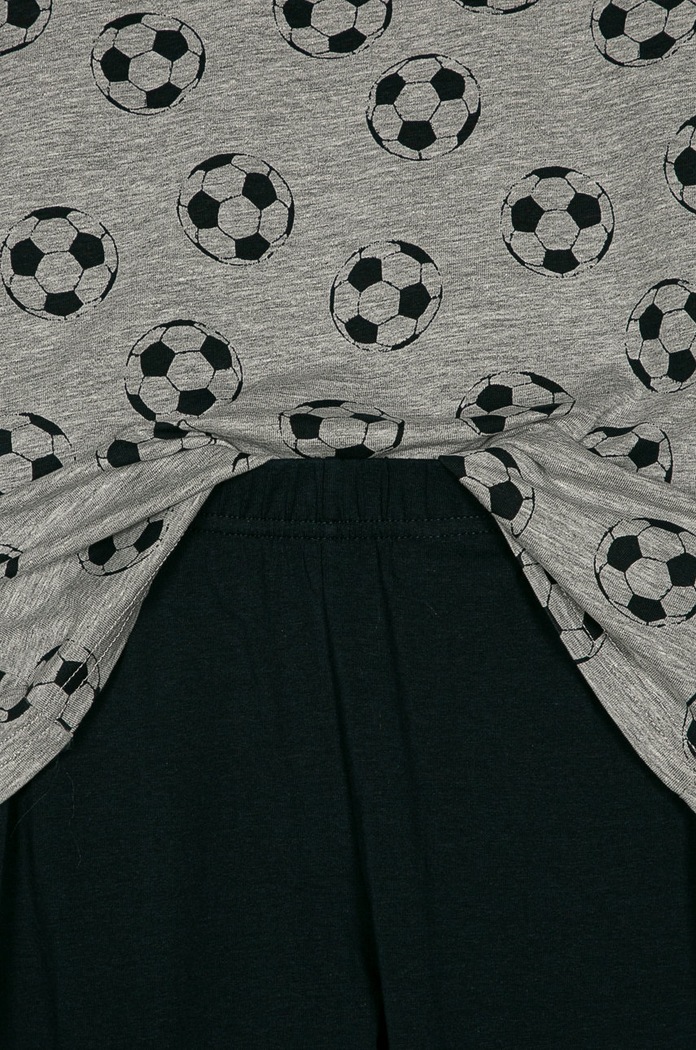 Pijama copii 86-164 cm. Name It 13173301 gri