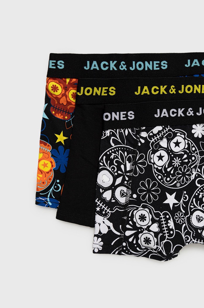 Dětské boxerky Jack & Jones 12189220 černá AA00