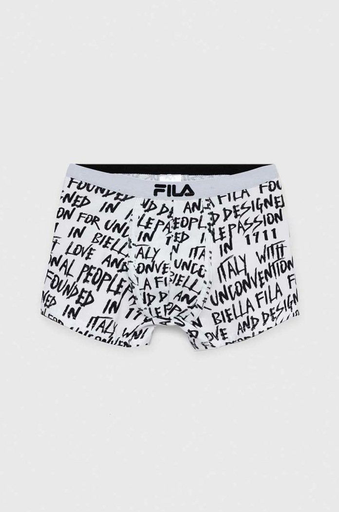 Dětské boxerky Fila přiléhavé boxerky bílá FU1033