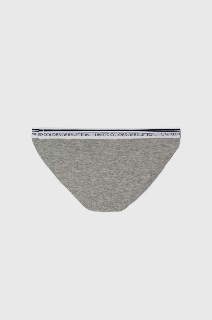 Детски слипове United Colors of Benetton (2 броя) сив 3OP80S484.G.NOS