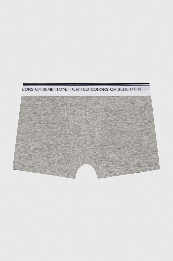 Dětské boxerky United Colors of Benetton 2-pack 3OP80X230.G.NOS šedá AA00