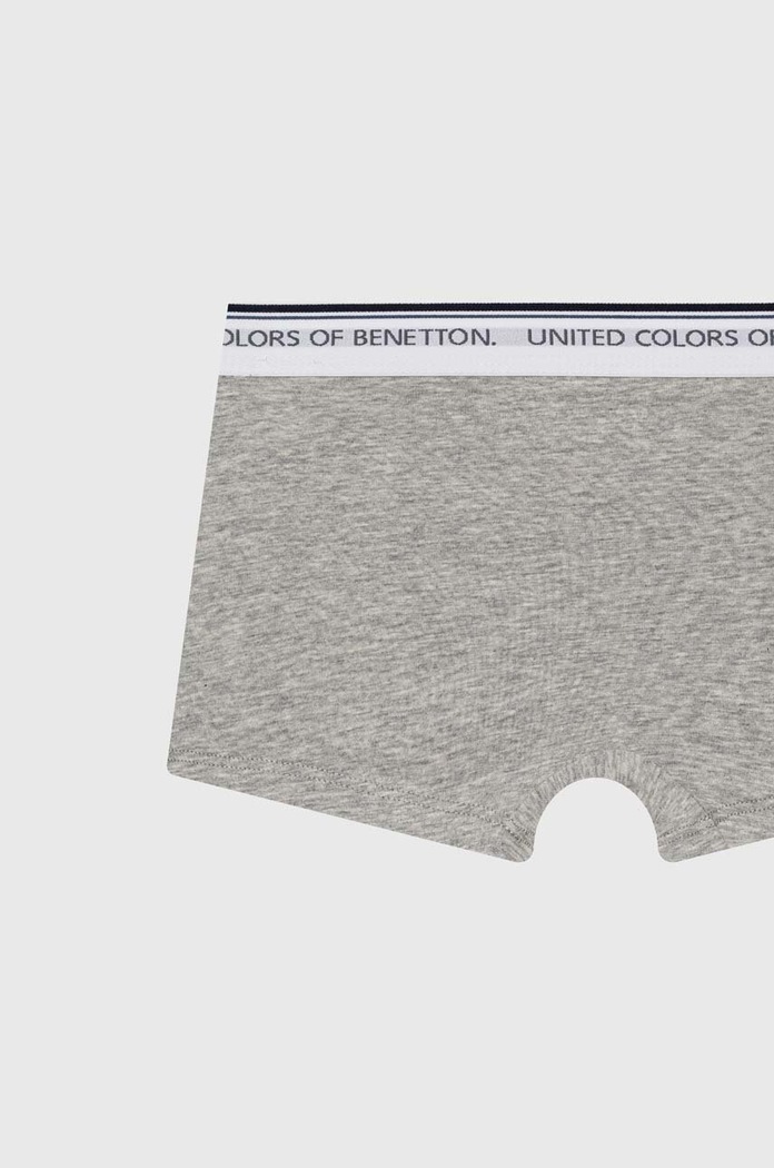Dětské boxerky United Colors of Benetton 2-pack šedá 3OP80X230.G.NOS