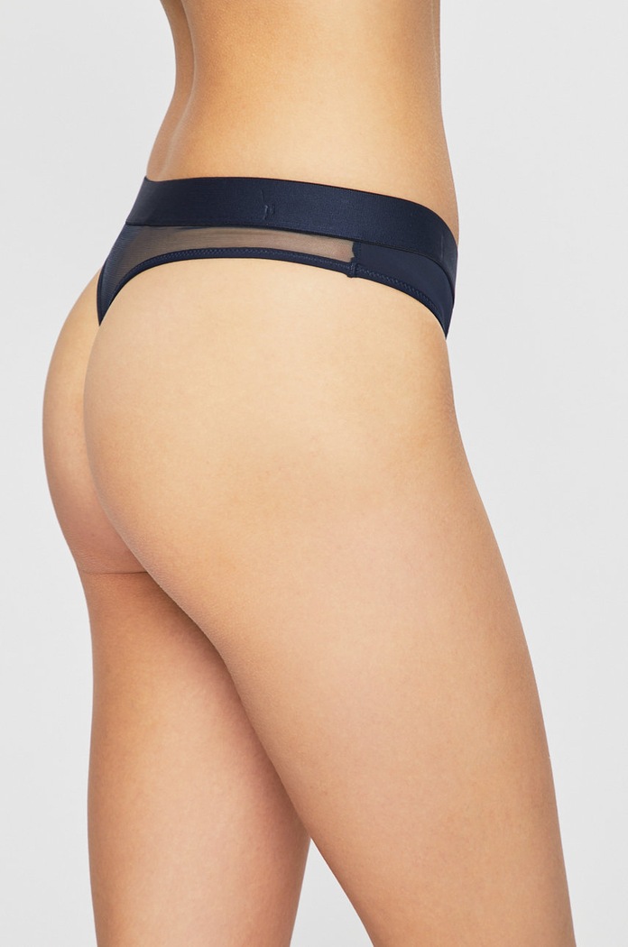 Tommy Hilfiger Tanga UW0UW01043 bleumarin AA00