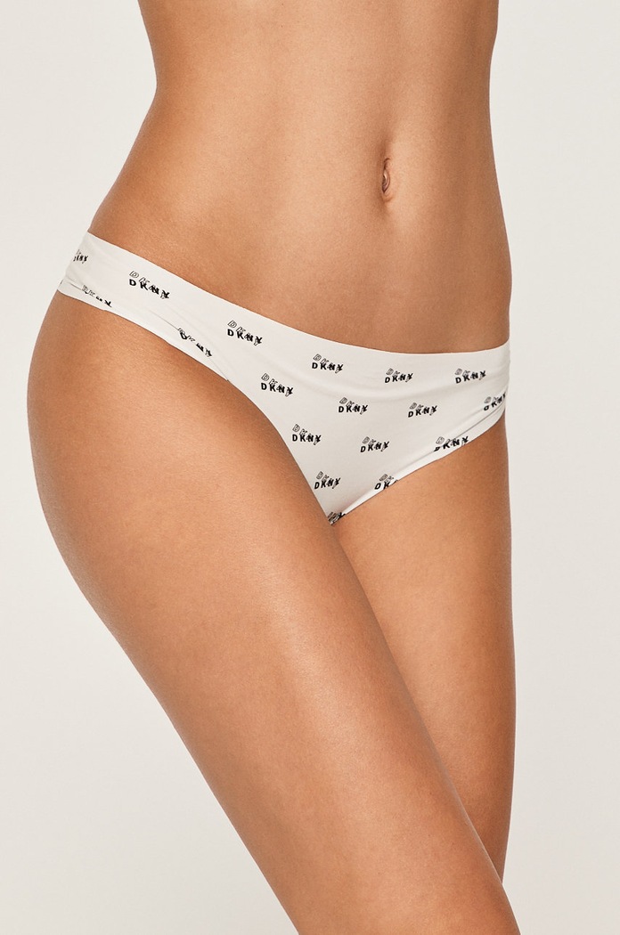 DKNY stringi damskie biały DK5026