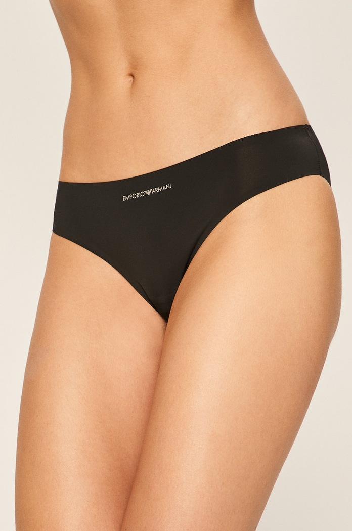 Emporio Armani - Figi (2 pack) 163334.CC284 dzianina czarny 163334.CC284