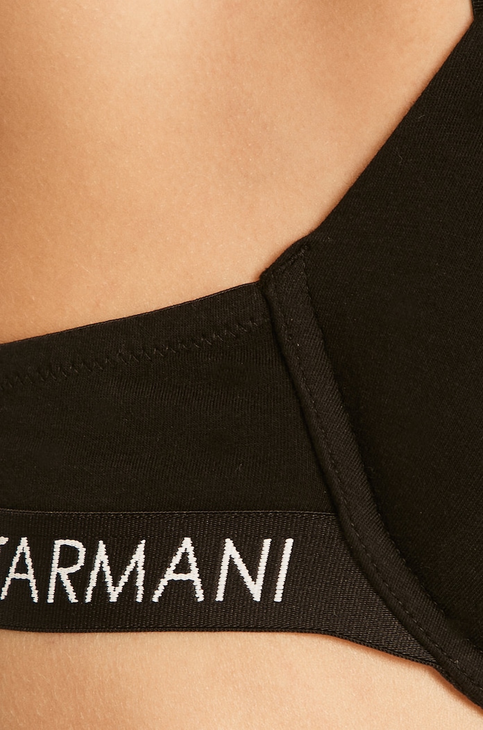 Odzież Emporio Armani - Biustonosz 164394.CC318 164394.CC318 czarny