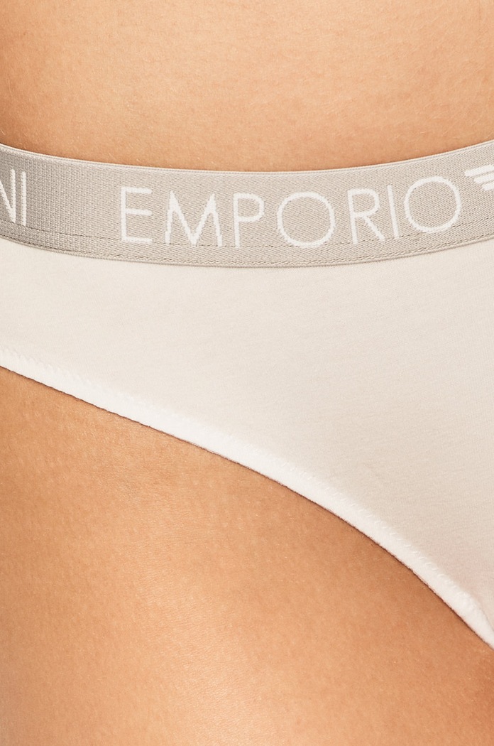 Odzież Emporio Armani - Figi (2 pack) 163334.CC318 163334.CC318 biały