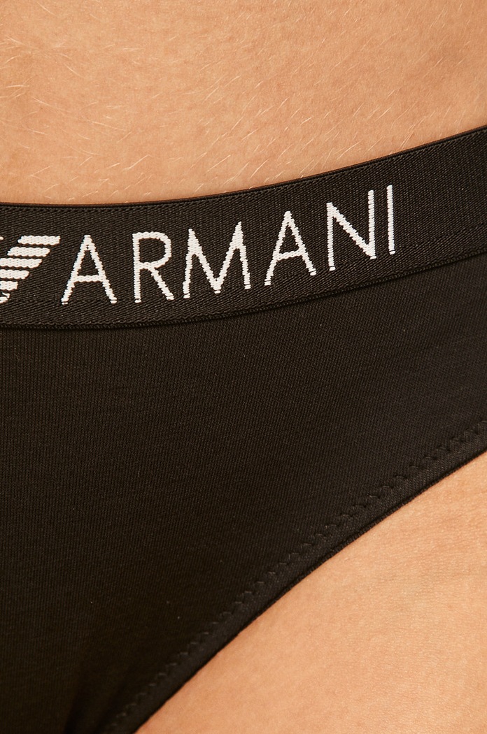 Îmbrăcăminte Emporio Armani - Chiloti (2 pack) 163334.CC318 negru
