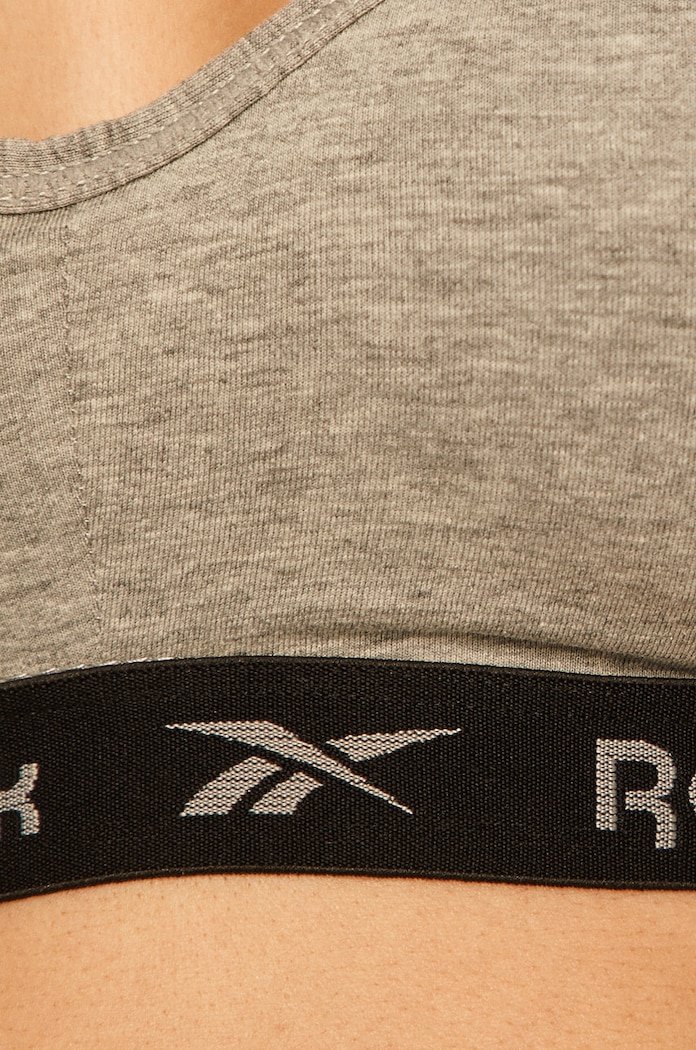 Reebok športni modrček siva U4.C9507