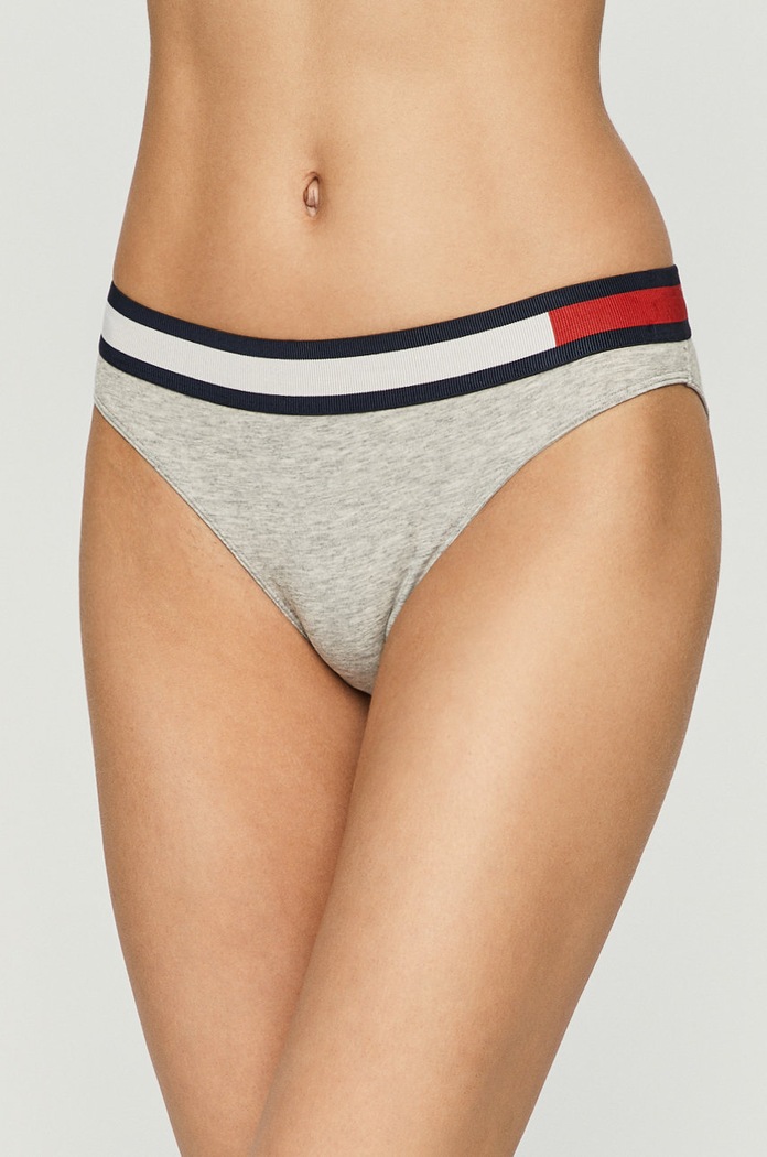 Tommy Hilfiger - Kalhotky nášivka šedá UW0UW01560.NOS