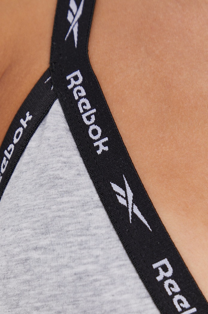 Reebok Biustonosz sportowy F9625 szary F9625