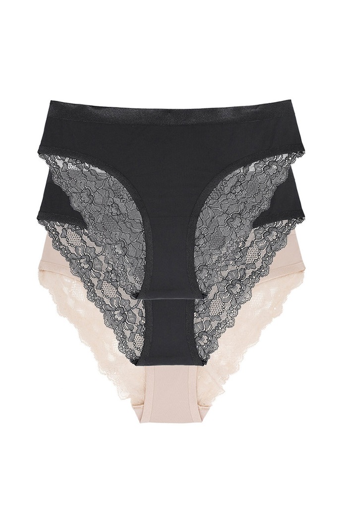 Odzież Dorina Figi (3-pack) D001010MI033.3X0041 czarny