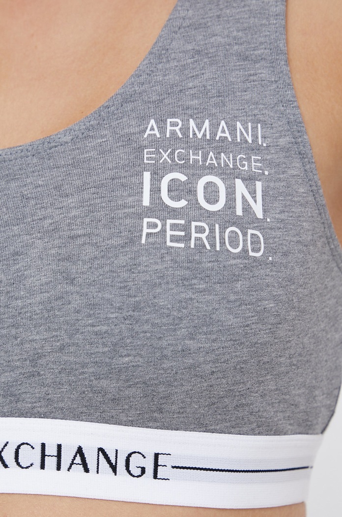 Podprsenka Armani Exchange šedá 947004.1A502.NOS