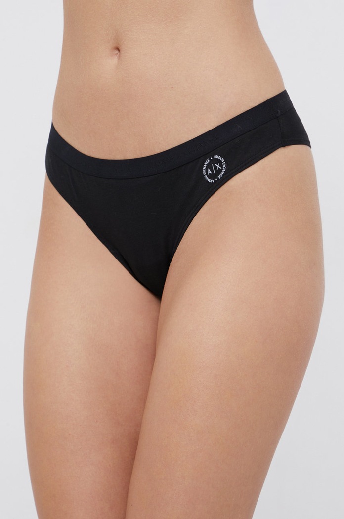 Armani Exchange Brazyliany 947008.CC501.NOS bawełna czarny 947008.CC501.NOS