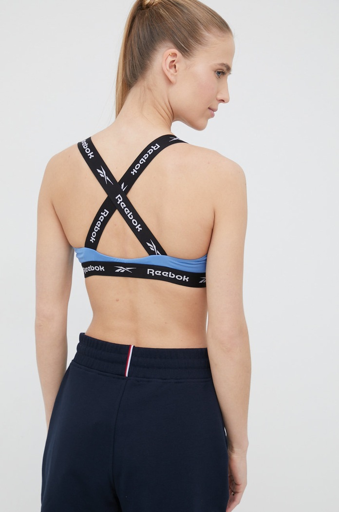 Oblečenie Športová podprsenka Reebok Dollie F9763 F9763 modrá