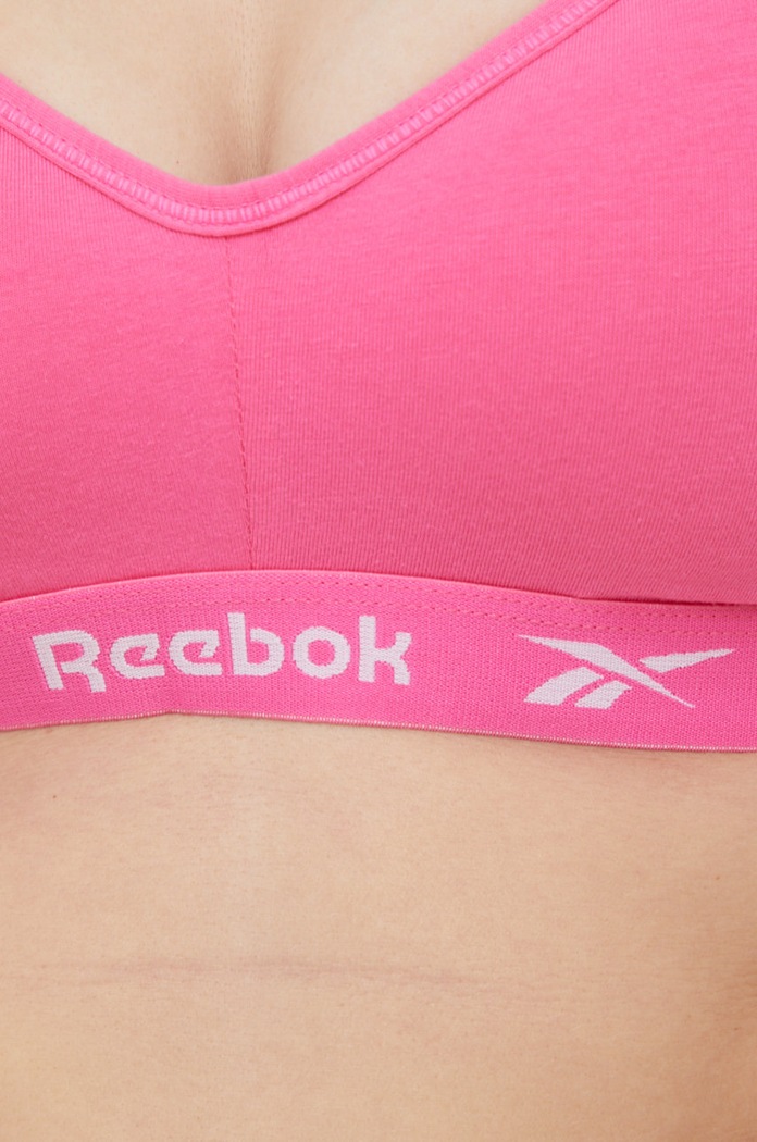 Reebok biustonosz sportowy F9793 F9793 różowy