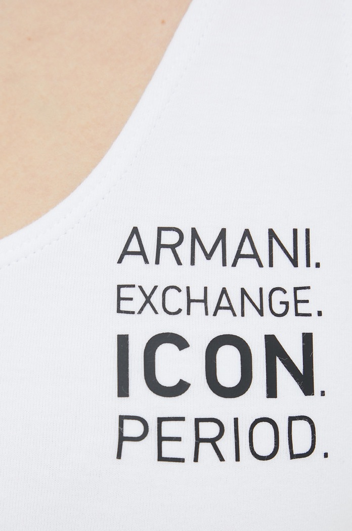 Modrček Armani Exchange 947004.2F502.NOS bela