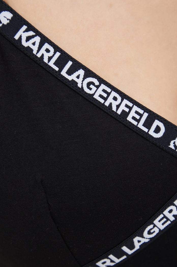 Κορμάκι Karl Lagerfeld μαύρο 225W2116