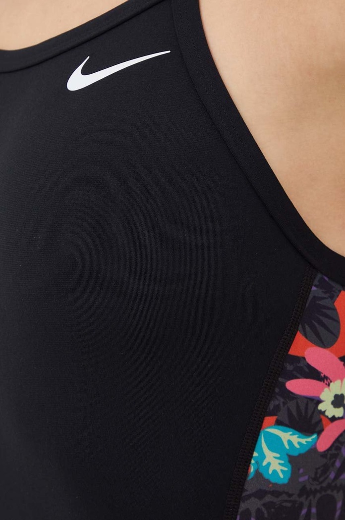Nike jednoczęściowy strój kąpielowy czarny NESSC051