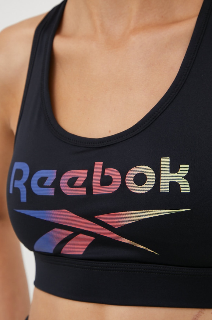 Reebok biustonosz sportowy Gina F9761 czarny