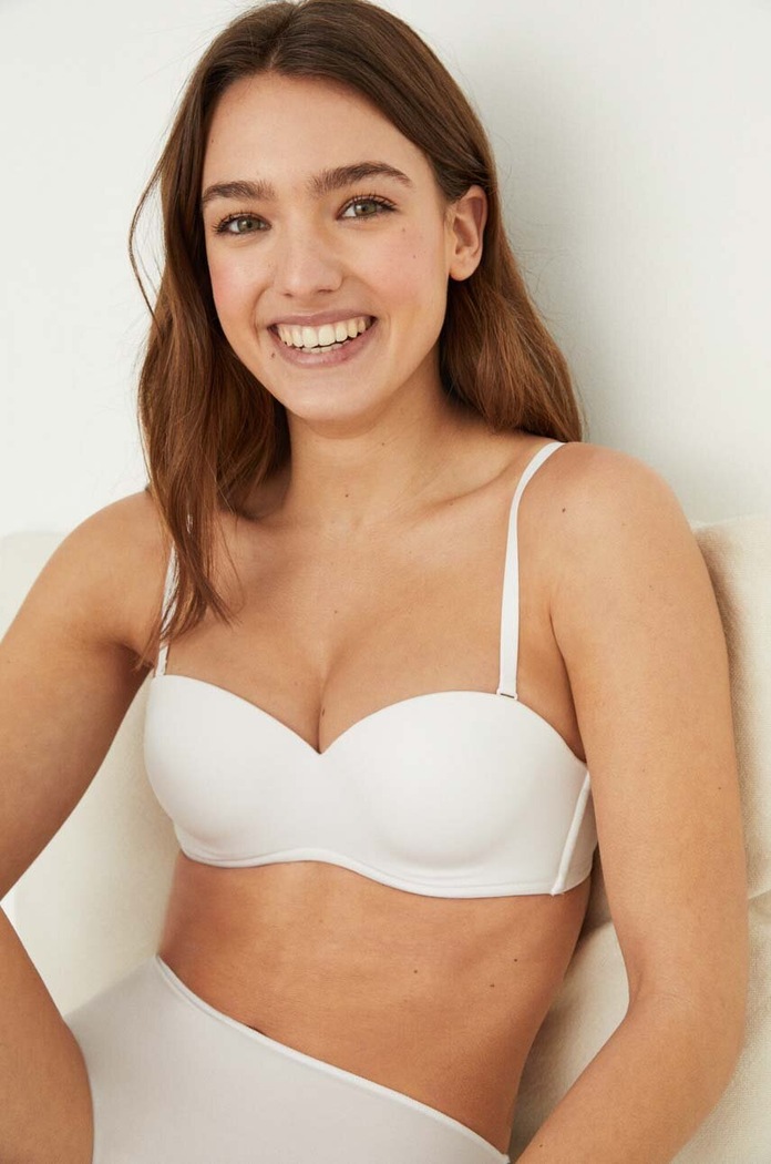 Grudnjak women'secret ELEGANT bez uzorka bijela 4277734.735.736