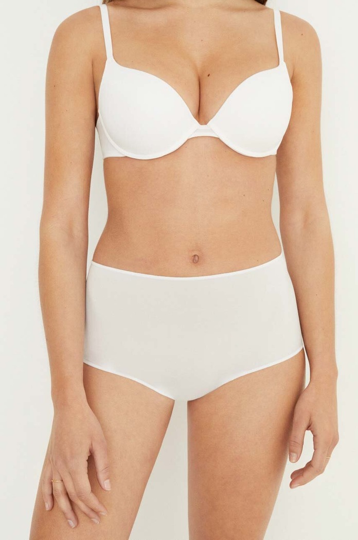 Gaćice women'secret bez uzorka bijela 4302073