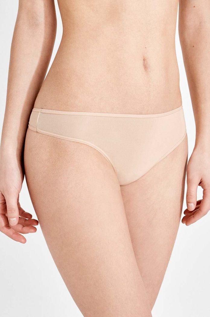 Oblečenie Tangá women'secret 3-pak 7682956 béžová