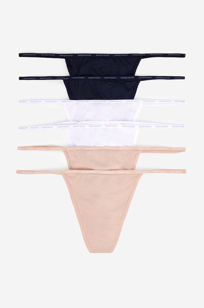 Tangá women'secret 6-pak tangá viacfarebná 7683014