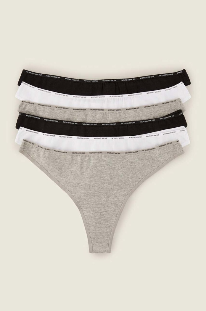 Tangá women'secret 6-pak 7683049 viacfarebná AA00