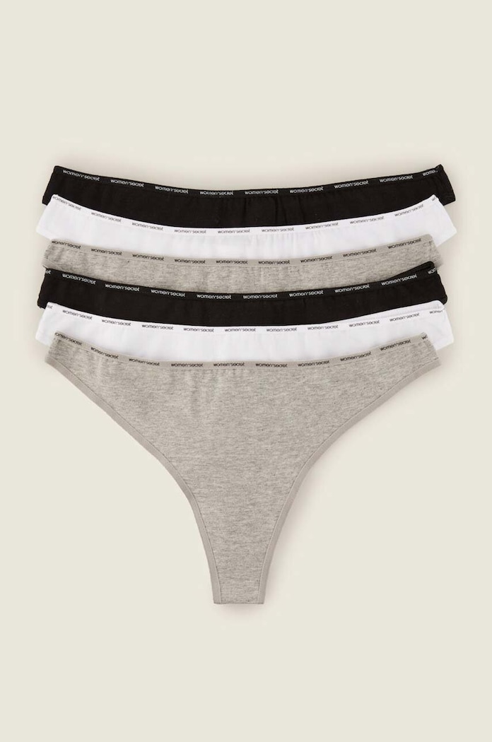 Tangá women'secret 6-pak 7683049 viacfarebná AA00