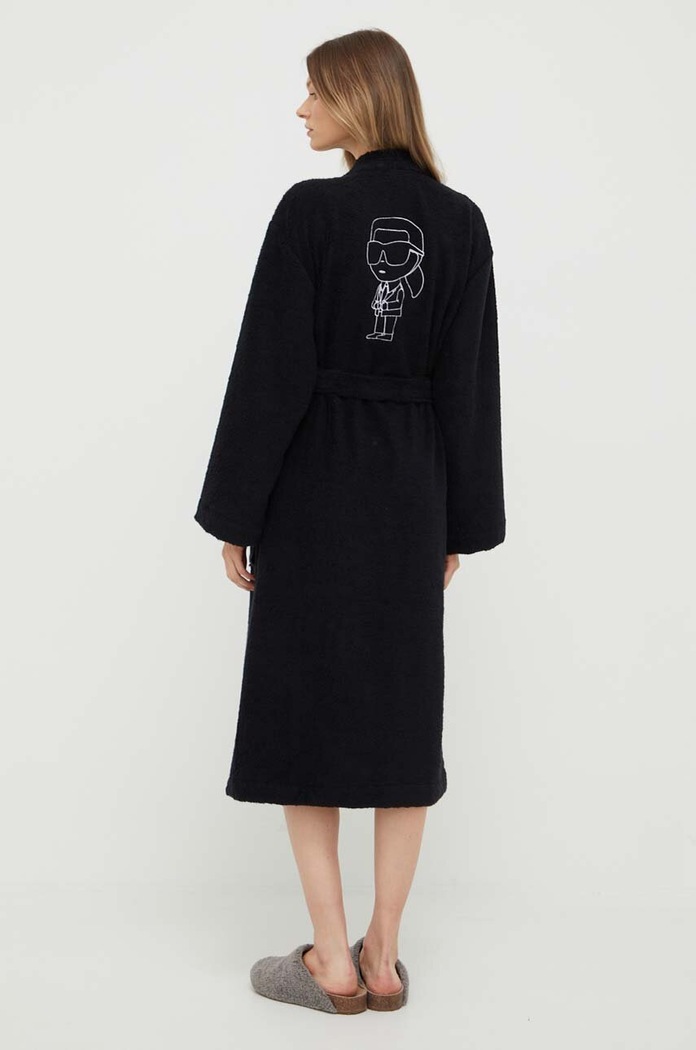 Îmbrăcăminte Karl Lagerfeld halat 230W2185 negru