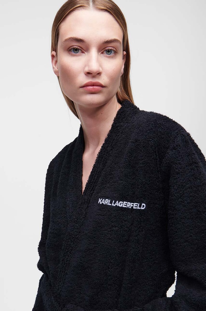 Karl Lagerfeld halat negru 230W2185