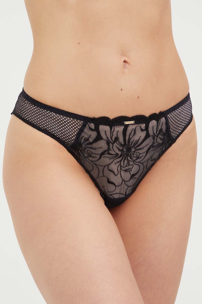 Chantelle brazil bugyi sima fekete C12M90.011
