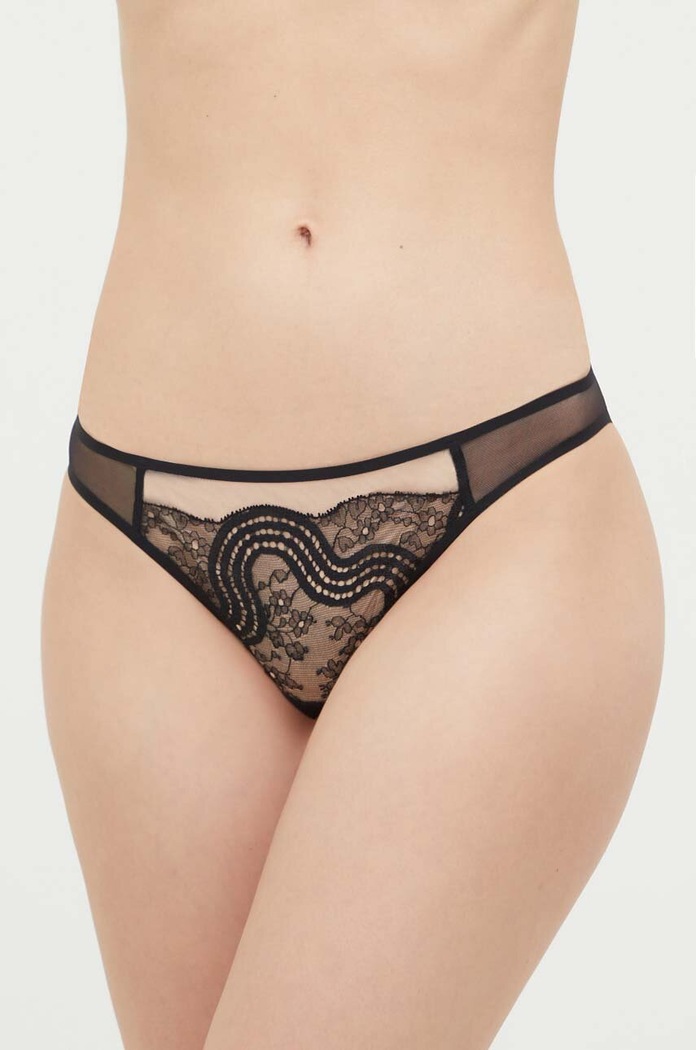 Brazílske nohavičky Chantelle X nohavičky čierna T06F70.011