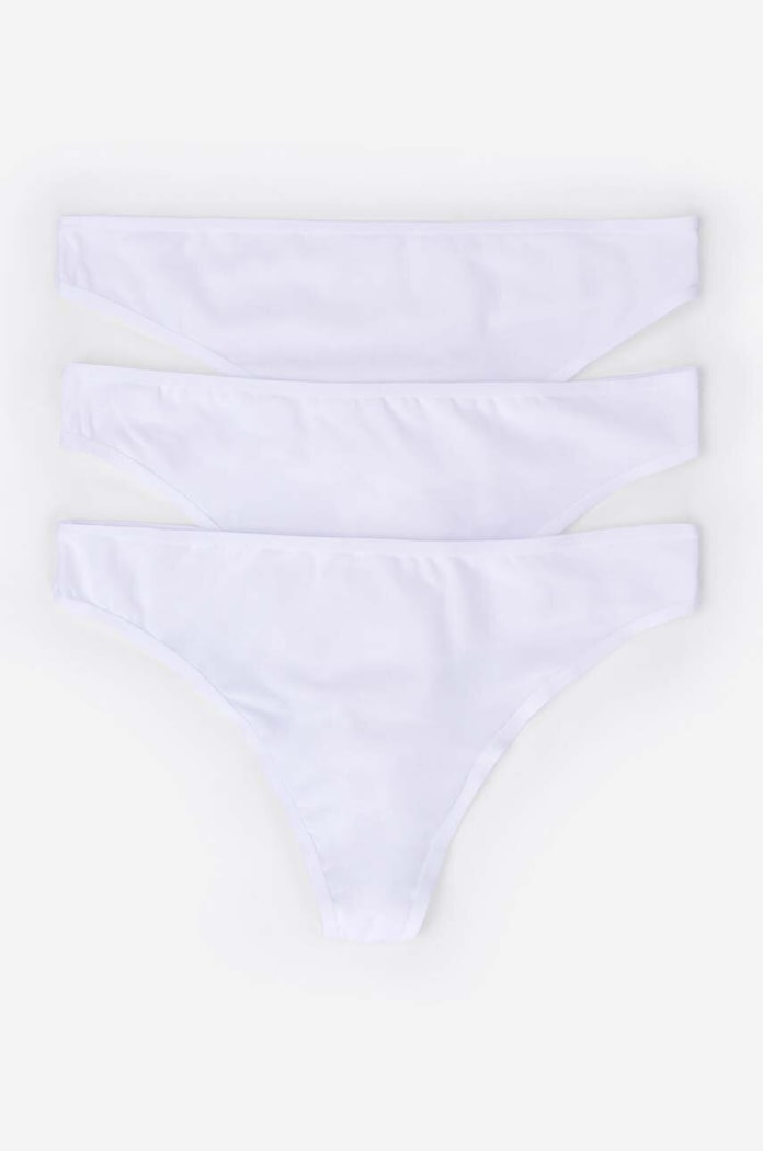 Tanga women'secret 3-pack tanga bílá 7682956.99