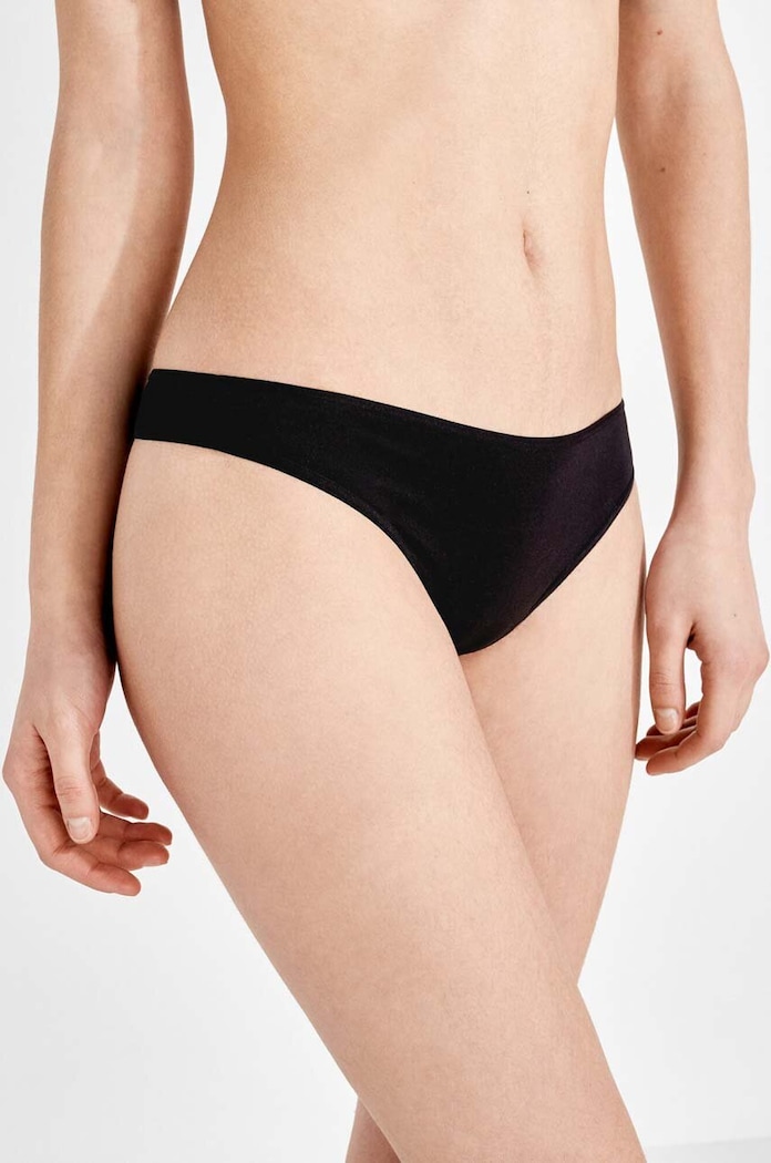 Tanga women'secret 3-pack 7682956.1 černá AA00