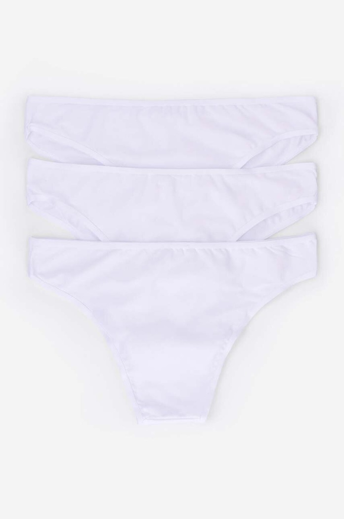 Kalhotky women'secret 3-pack kalhotky bílá 7682921.99