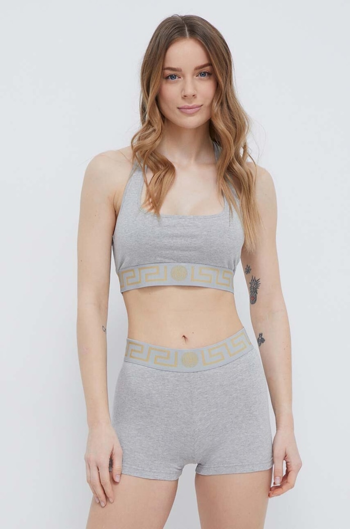Odjeća Bokserice Versace 1008599.1A09500 siva