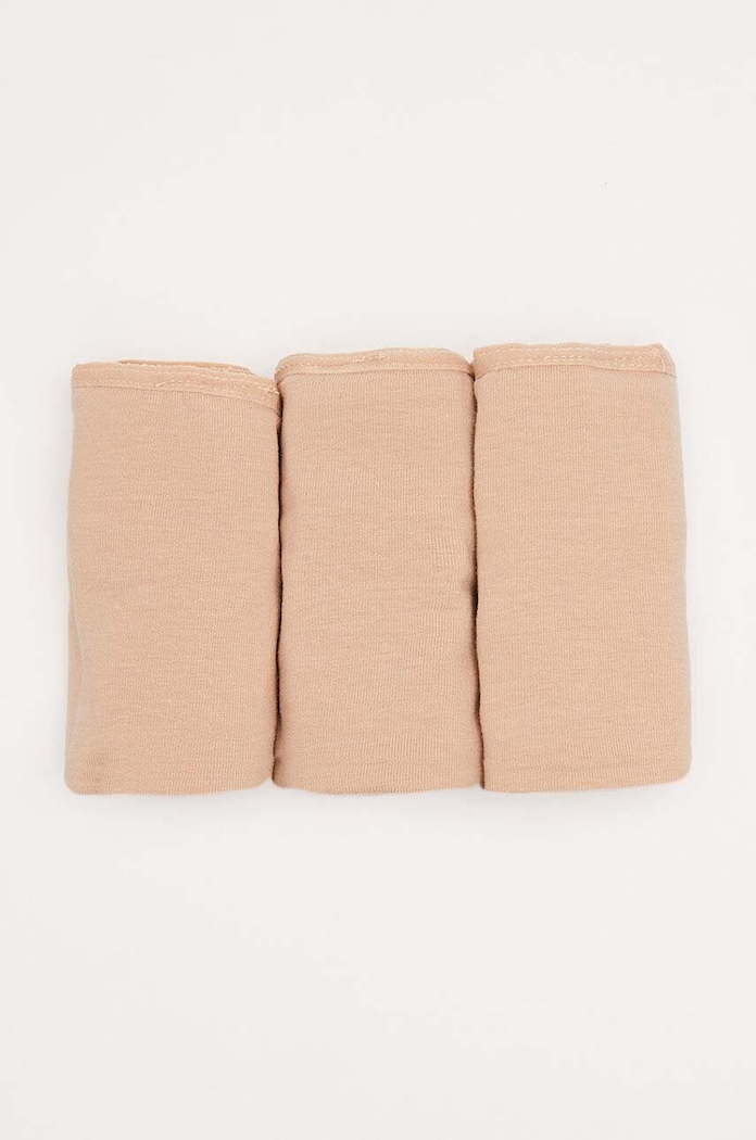 Nohavičky women'secret 3-pak nohavičky béžová 7682840.34