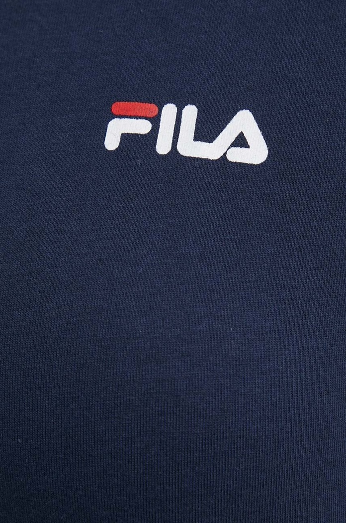 Fila pijama din două piese pentru femei, din bumbac FPS4180 bleumarin