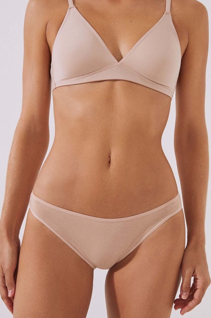 Nohavičky women'secret 3-pak nohavičky béžová 7682867.34