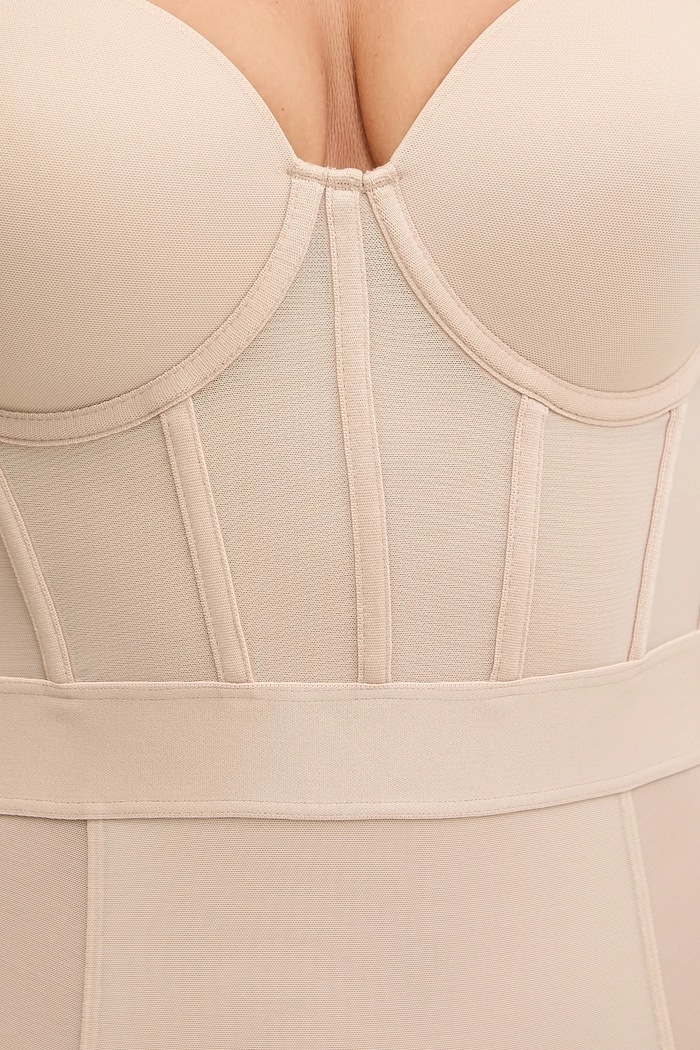Îmbrăcăminte Dkny body DK6008 bej
